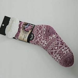 Thermal Knit Slipper Socks